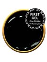 Black Jet painting gel za francosko manikuro, tanke linije in folijo First Gel