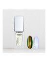 Mirror Liquid je tekoči krom oziroma bakreno zelen tekoči prah znamke Premium by Euro Fashion.