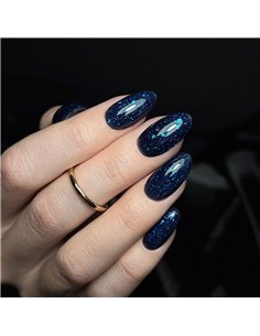 462 Dark Base Blue - modra barvna baza z bleščicami Slowianka