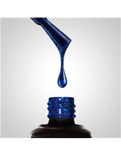 462 Dark Base Blue - modra barvna baza z bleščicami Slowianka 2