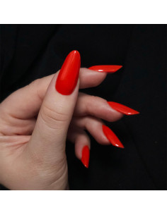 362 Mr.Freud - neonsko rdeč barvni trajni lak za nohte znamke Slowianka