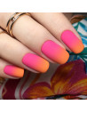 210 Juicy Orange Gum - neon oranžen barvni trajni lak za nohte Slowianka