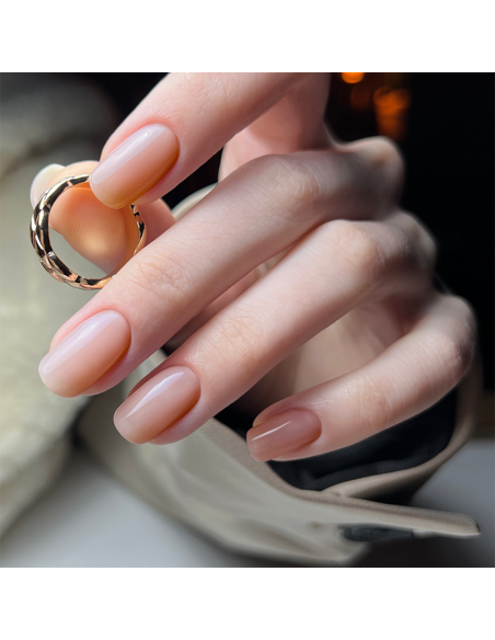 399 Feel Better - pol prosojni rjavo bez barvni trajni lak za nohte znamke Slowianka