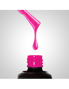 298 Fuchsia - neon roza barvni trajni lak za nohte Slowianka