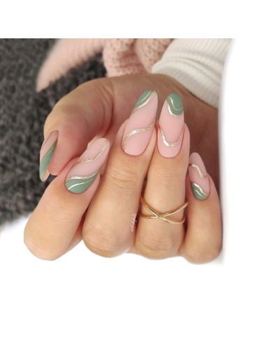 422 Metro Melange - Yoshi pigmentiran in pokriven sivo zelen barvni trajni lak brez TPO in HEMA kolekcije Concerte Jungle