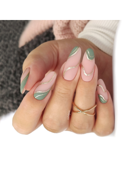 422 Metro Melange - Yoshi pigmentiran in pokriven sivo zelen barvni trajni lak brez TPO in HEMA kolekcije Concerte Jungle