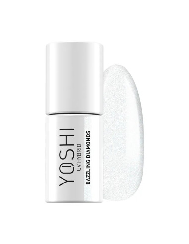 609 Dazzling Diamonds - Yoshi bel barvni trajni lak z bleščicami brez TPO in HEMA kolekcije Essence