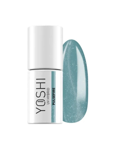 197 PulseFire - Yoshi pigmentiran in pokriven turkizen cat eye barvni trajni lak brez TPO in HEMA kolekcije HeartCore