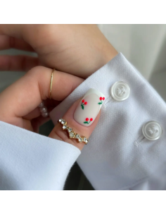 Fiber Gel No5 – baza z vlakni v mlečno belem odtenku | Briljant