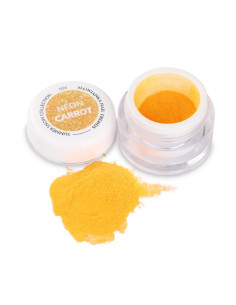 Summer Snow S06 Neon Carrot je dekorativni prah za nohte v neon oranžni barvi. 2