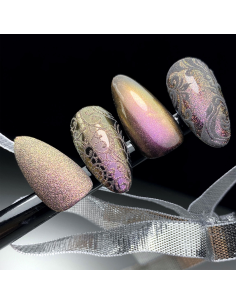 Cassiopeia Violet 03 - Vijoličen (pol prosojen) mirror effect prah Slowianka