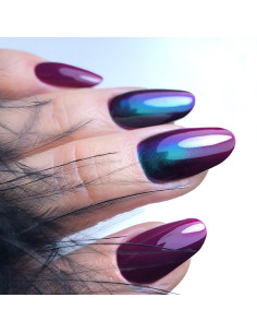 Orion Blue - Moder (pol prosojen) mirror effect prah Slowianka