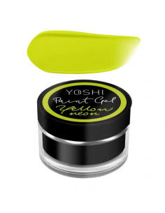 Neon rumen paint gel za linije, ombre in poletni nail art.