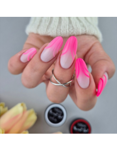 YOSHI Paint Gel Strawberry Neon 5 ml – neon jagodna za nail art (HEMA free) 2