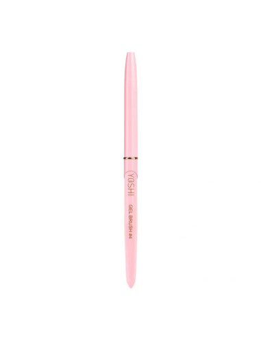 Profesionalni čopič GEL BRUSH #4 s sintetičnimi NYLON ščetinami Yoshi
