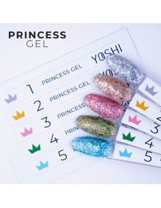 Yoshi Princess Gel UV LED No.3 Pink 5 g – roza dekorativni gel za nohte 2