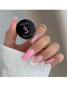 Yoshi Princess Gel UV LED No.3 Pink 5 g – roza dekorativni gel za nohte